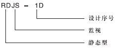 RDJS-1D繼電器的型號及含義